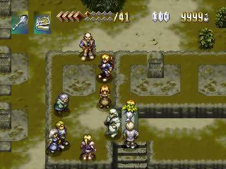 alundra ps1 gameplay in town screenshot