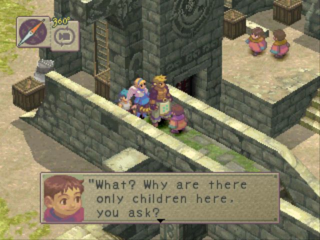 breath of fire iv gameplay screenshot