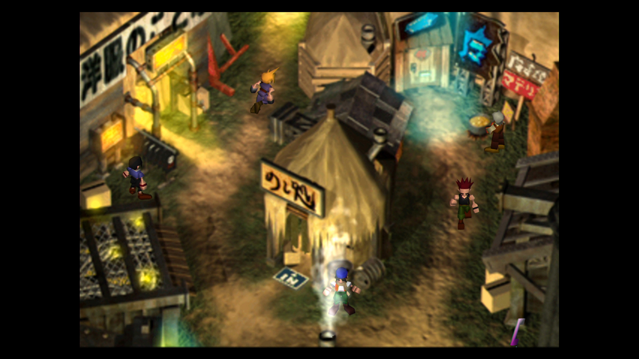 final fantasy VII slums screenshot