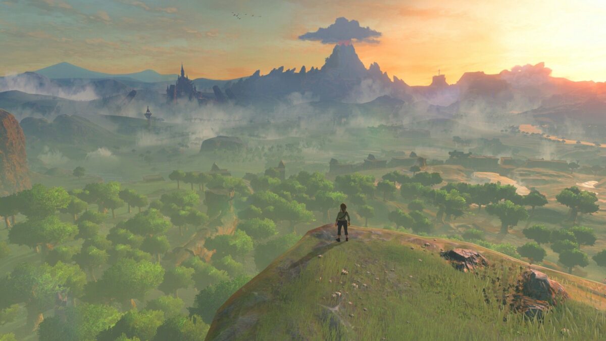 screenshot of legend of zelda breath of the wild