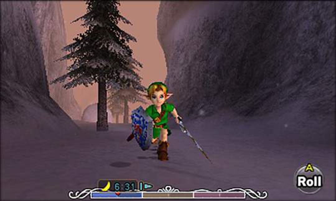 link in majora's mask nintendo 3ds