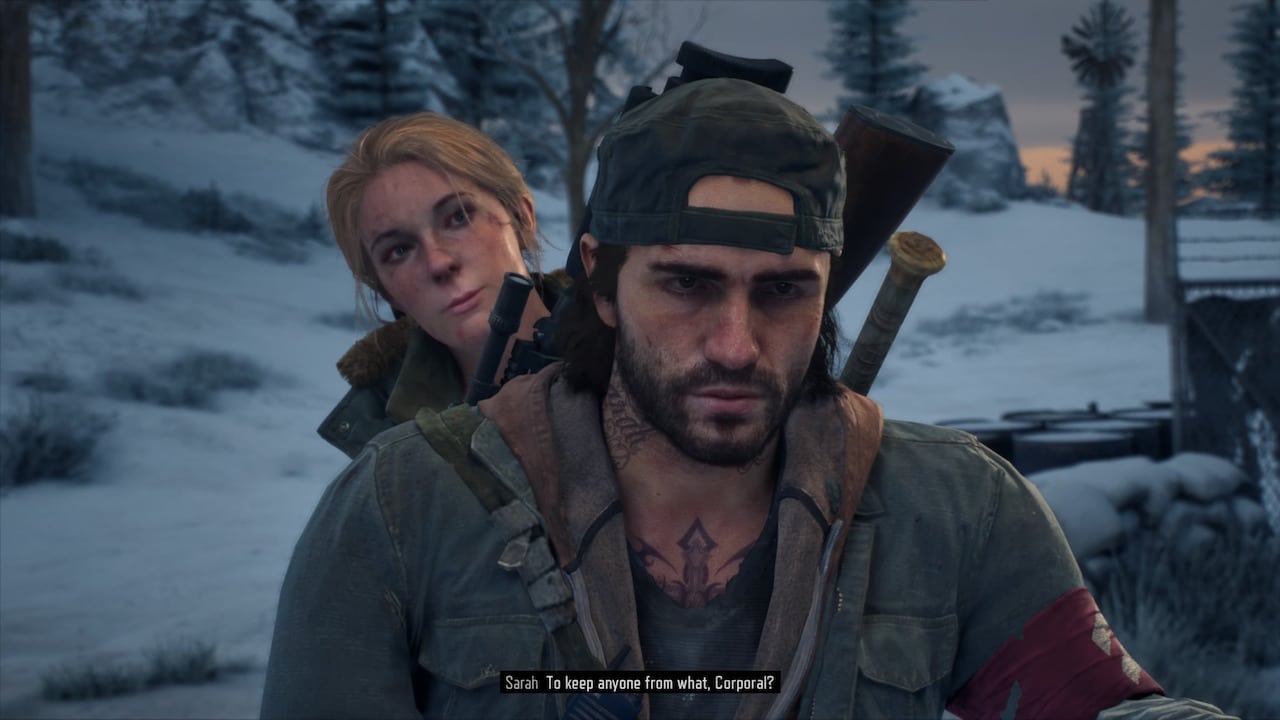 Days Gone sequel would have continued Deacon and Sarah's story