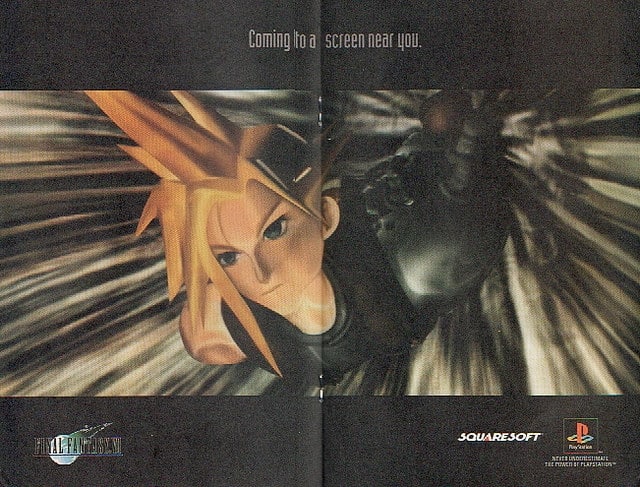 Final Fantasy VII ad