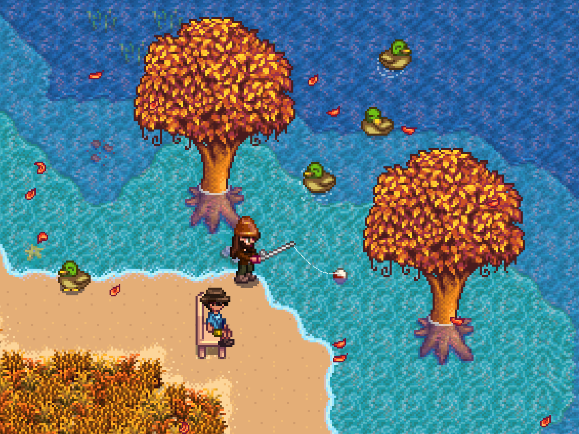 Stardew Valley trees