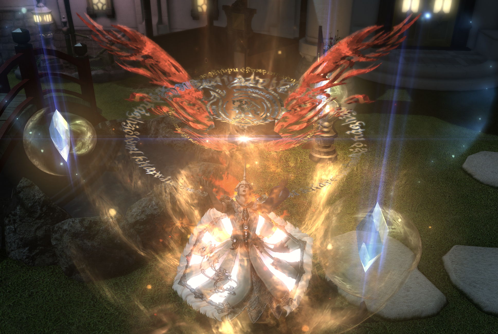 Phoenix summon sequence Final Fantasy XIV