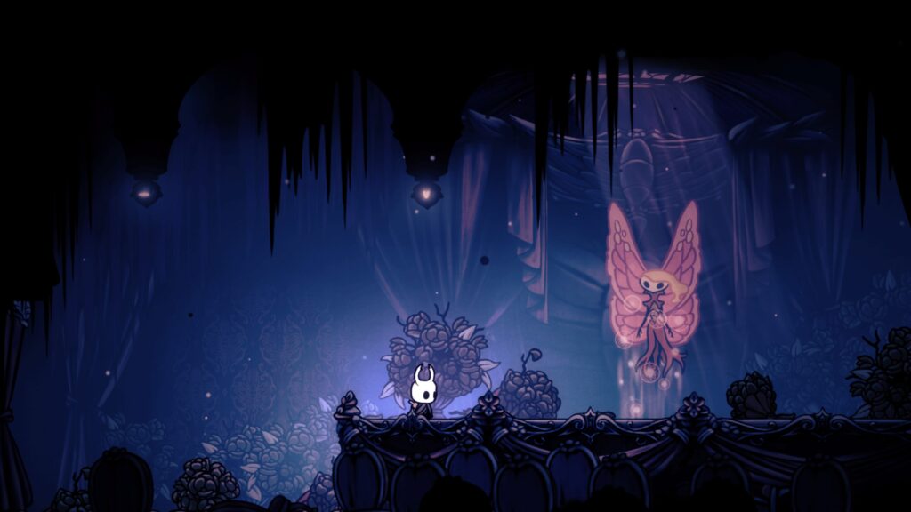 Hollow Knight with the spirit of Marissa