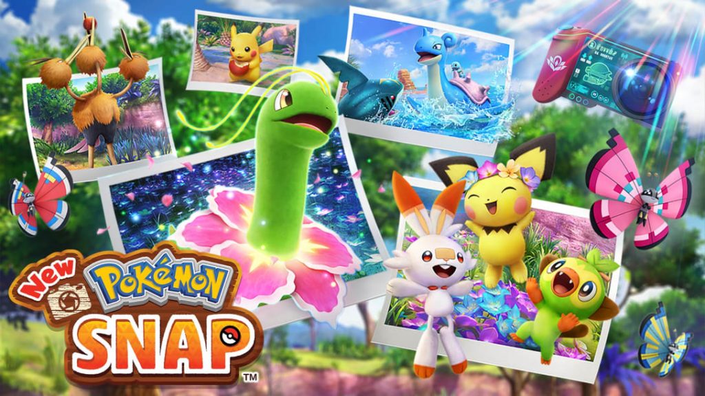 Shows off the New Pokemon Snap artwork.