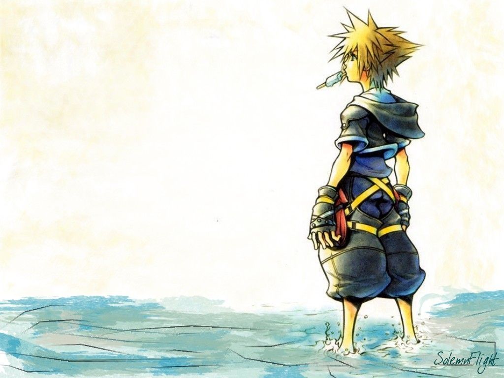 Sora in Kingdom Hearts