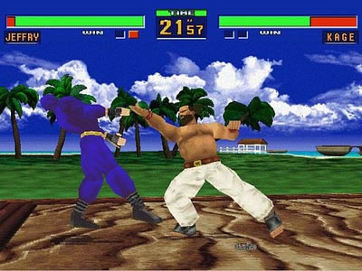 Sega Saturn Virtua Fighter 2