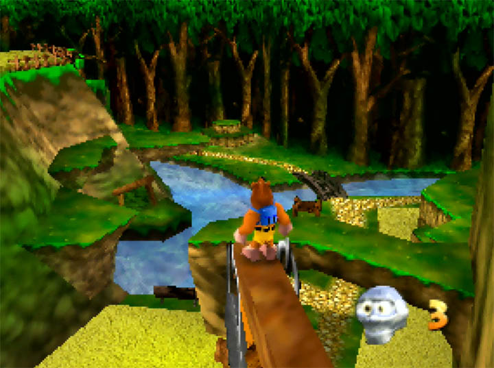 Banjo-Kazooie hills