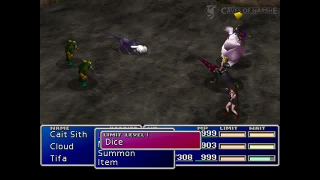 Cait Sith Limit Breaks Final Fantasy VII