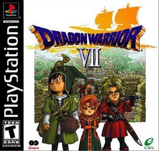 Dragon Quest VII Dragon Warrior VII PlayStation Cover