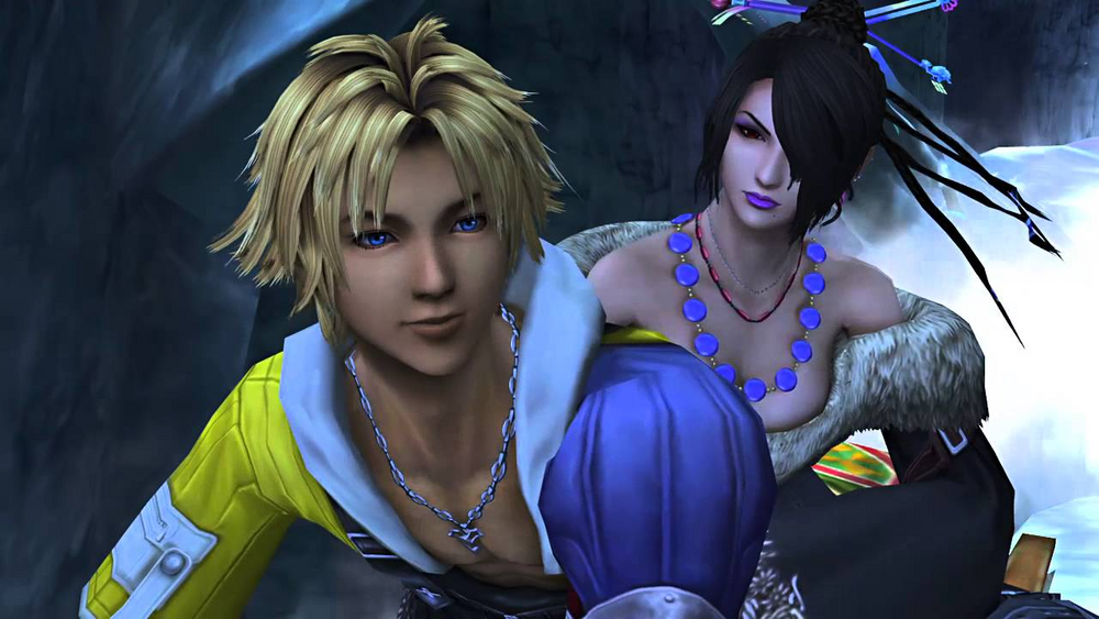 Tidus and Lulu from Final Fantasy X