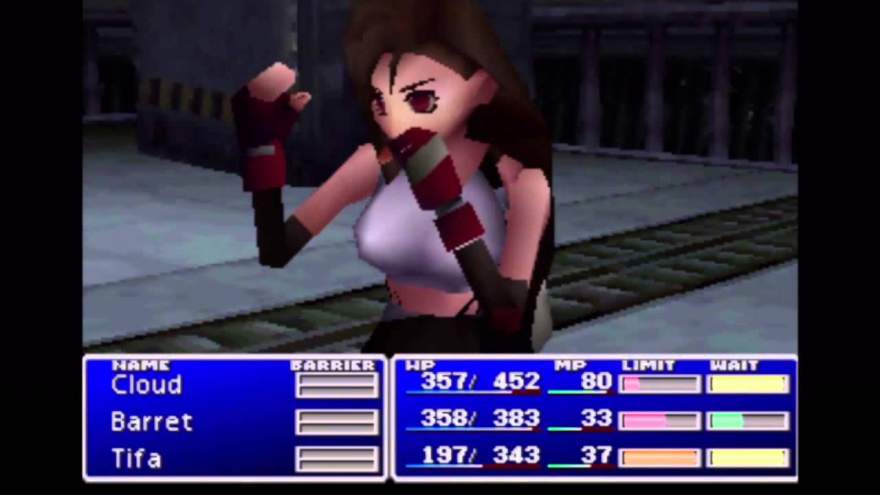 Tifa from Final Fantasy VII