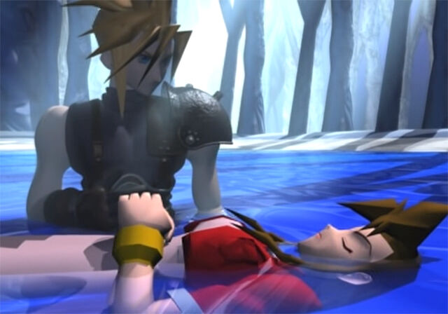 Aerith's death in Final Fantasy VII