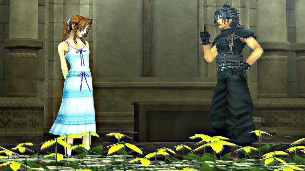 Zack and Aerith Final Fantasy VII Crisis Core