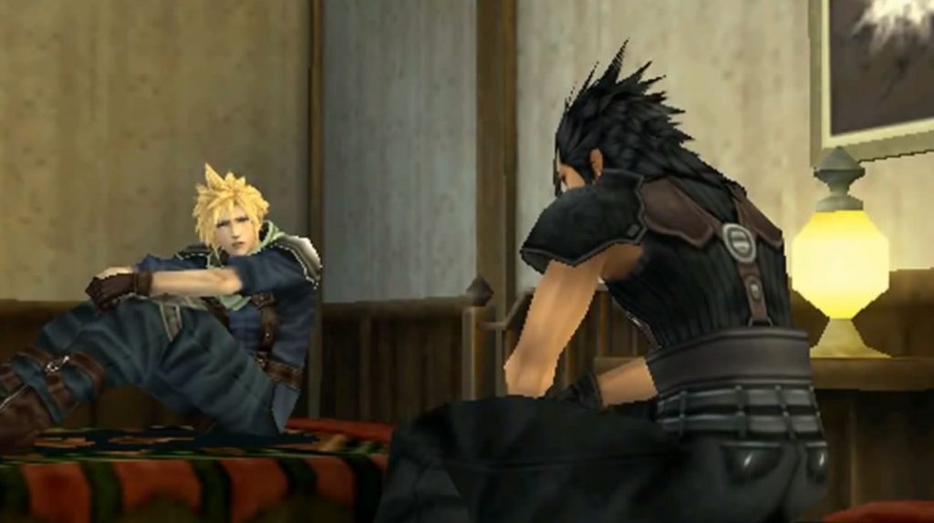 Cloud and Zack Crisis Core