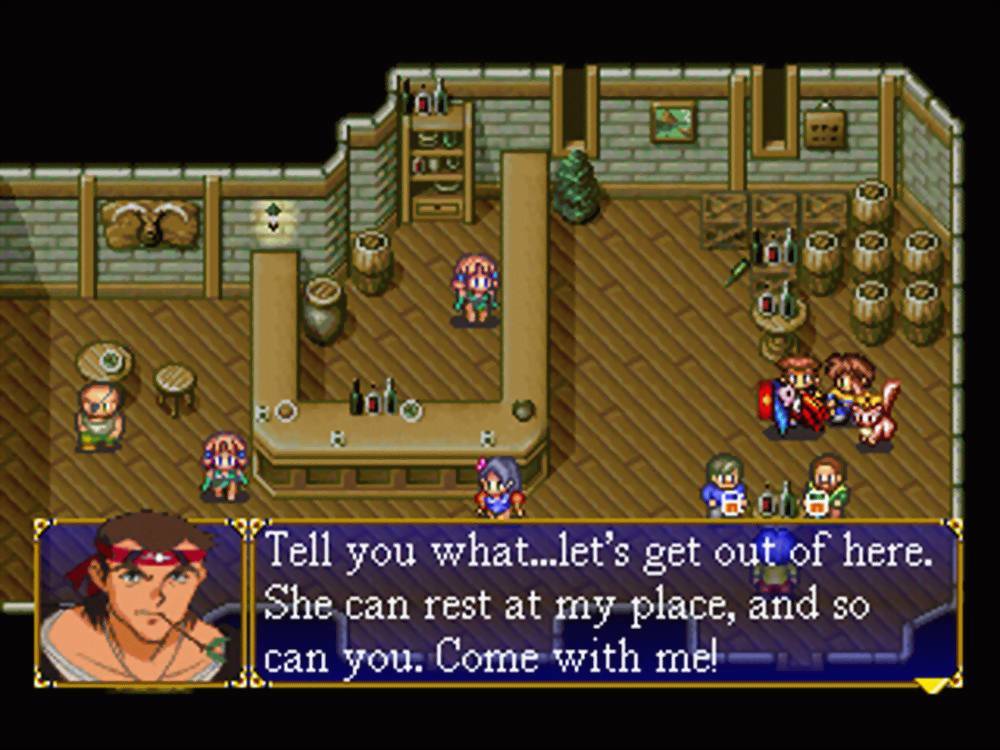 Lunar 2: Eternal Blue dialogue