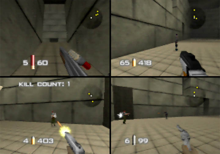 Golden Eye 007 Split Screen