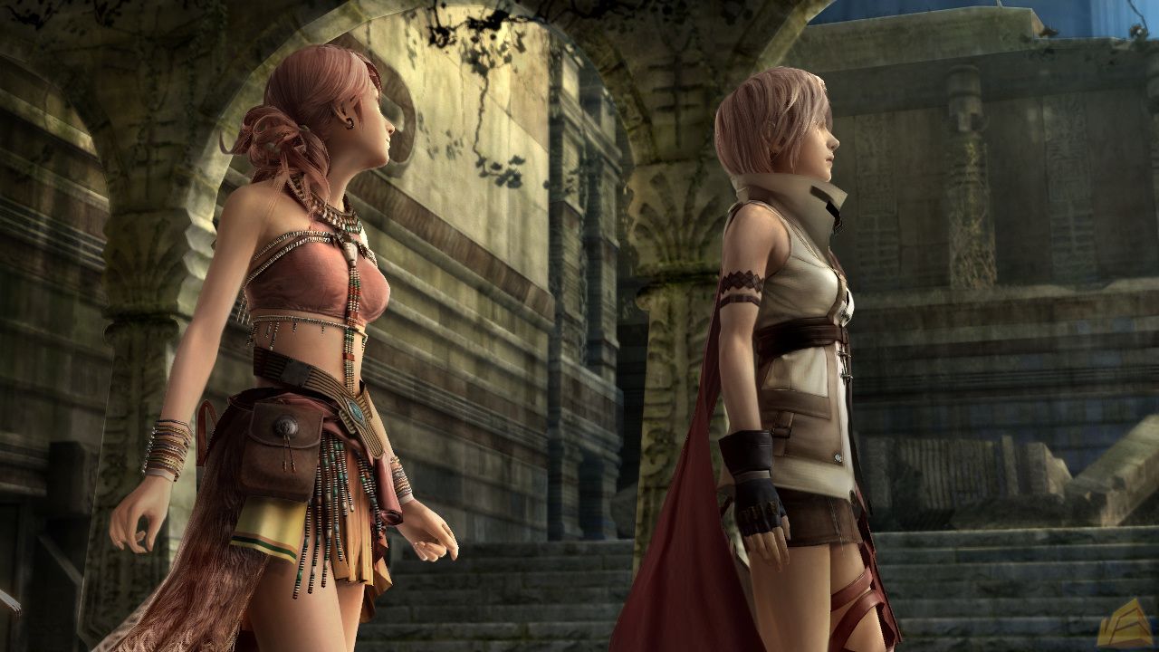 Vanille and Lighting Final Fantasy XIII