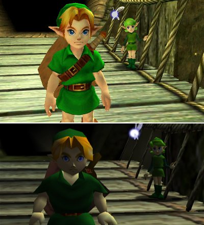 Ocarina of Time 3D comparison