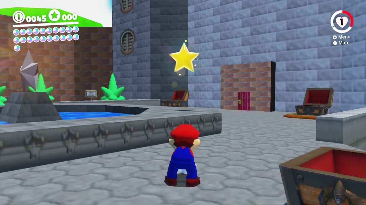 hidden Super Mario 64 Stage