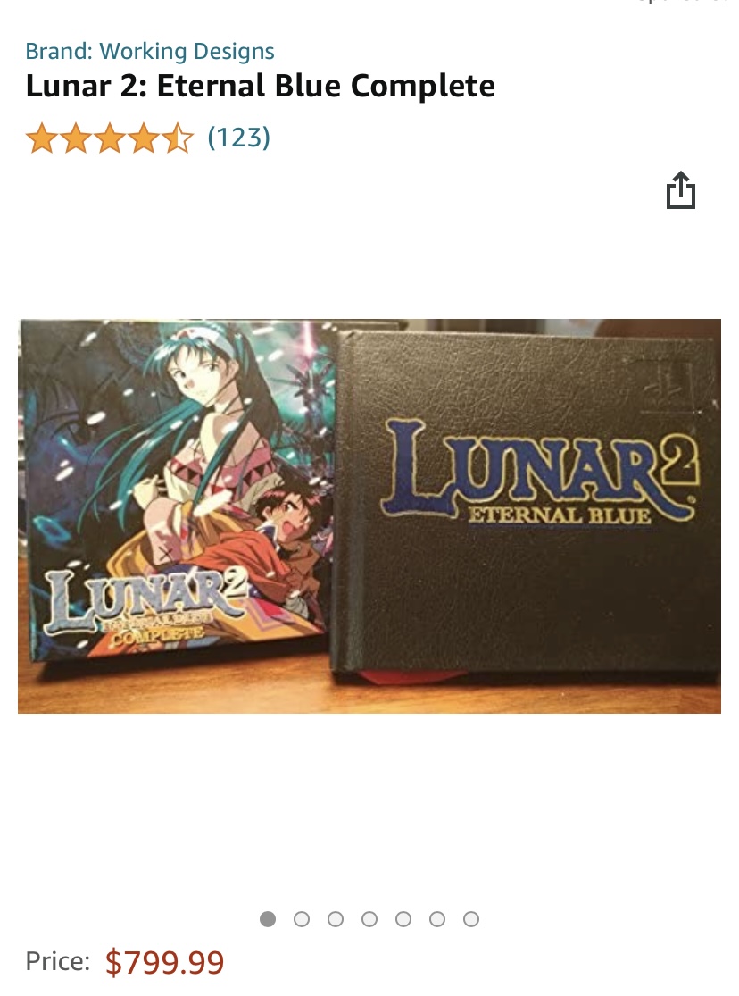 Games That Will Cost you a Kidney Lunar 2 Eternal Blue Complete