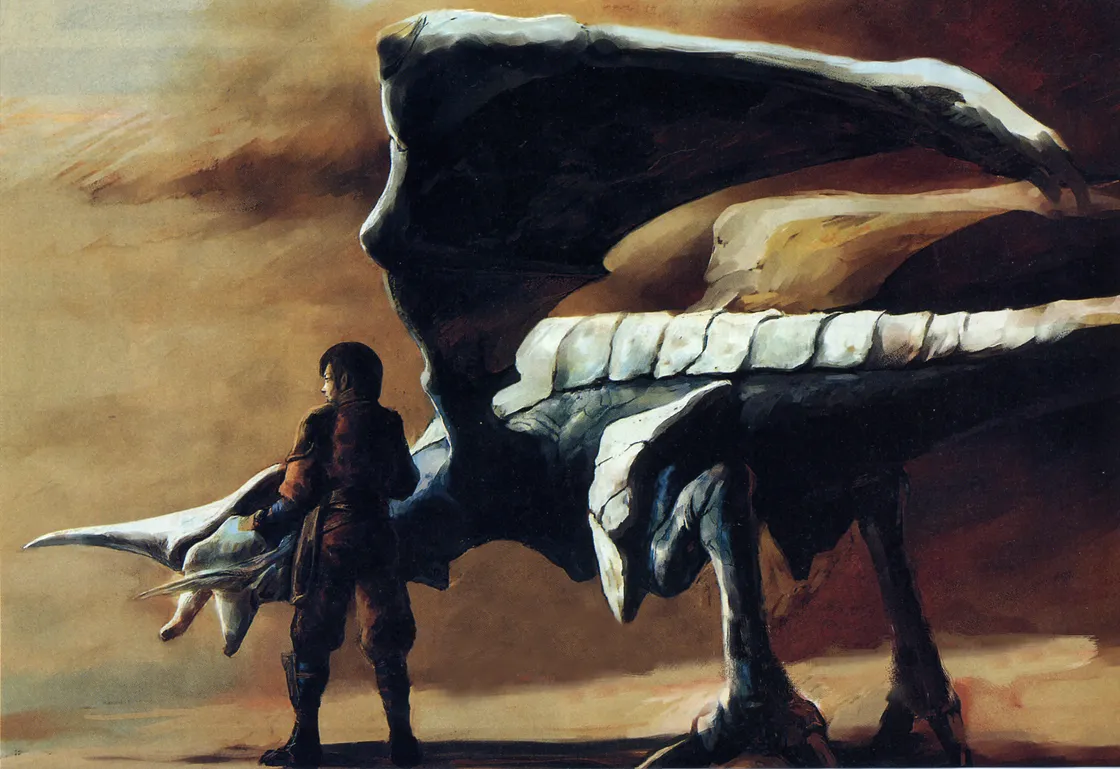 Panzer Dragoon Saga shot