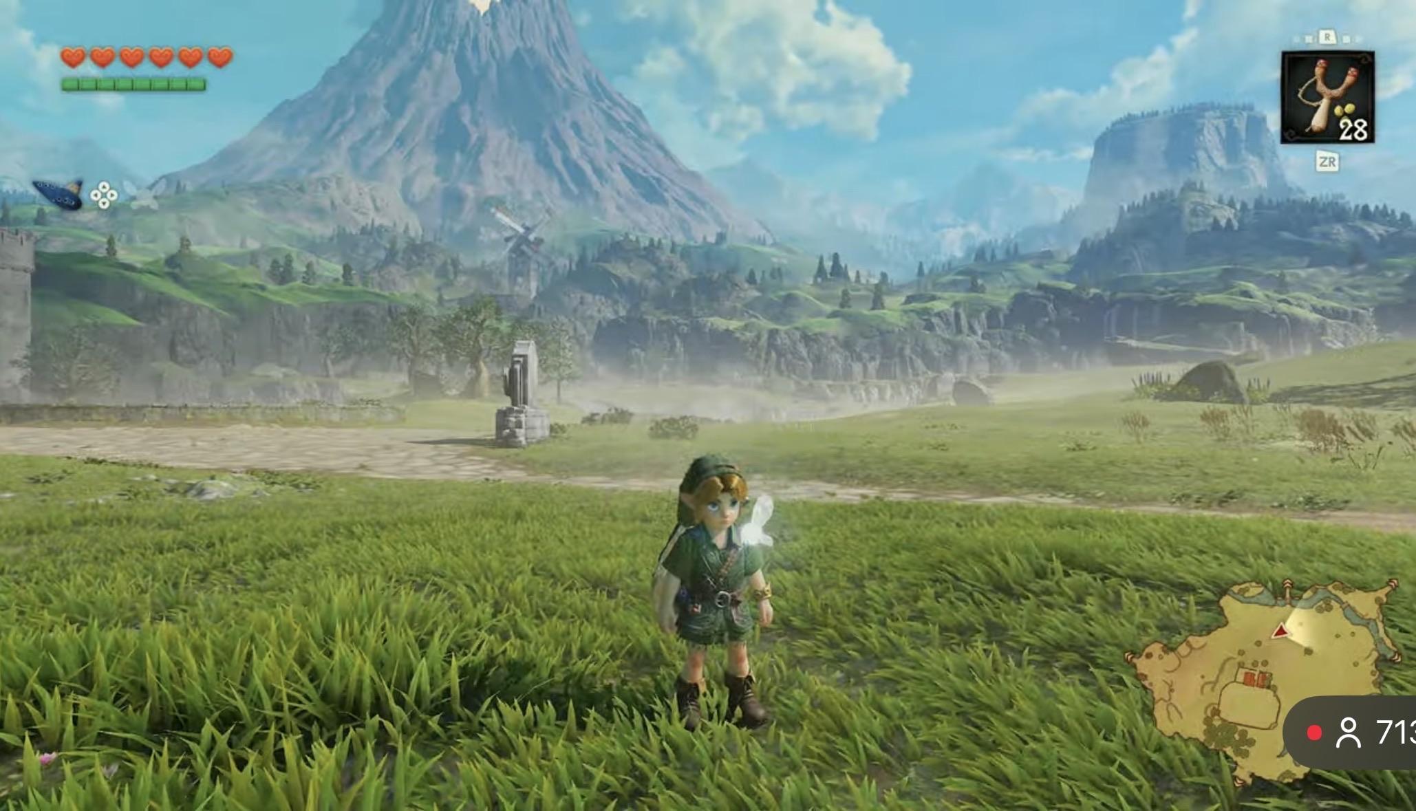 Hyrule Field Ocarina of Time Remake