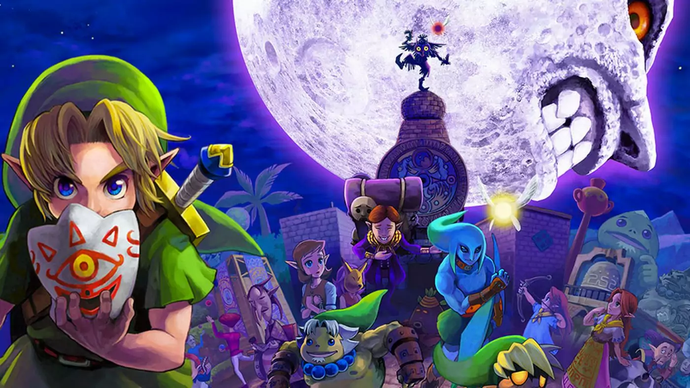 Majora's Mask Nintendo 64 Top