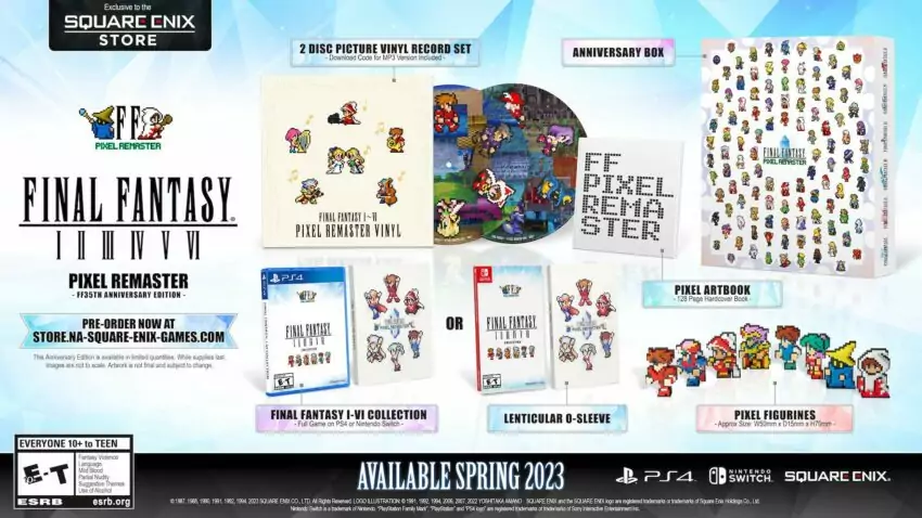 Final Fantasy Pixel remaster